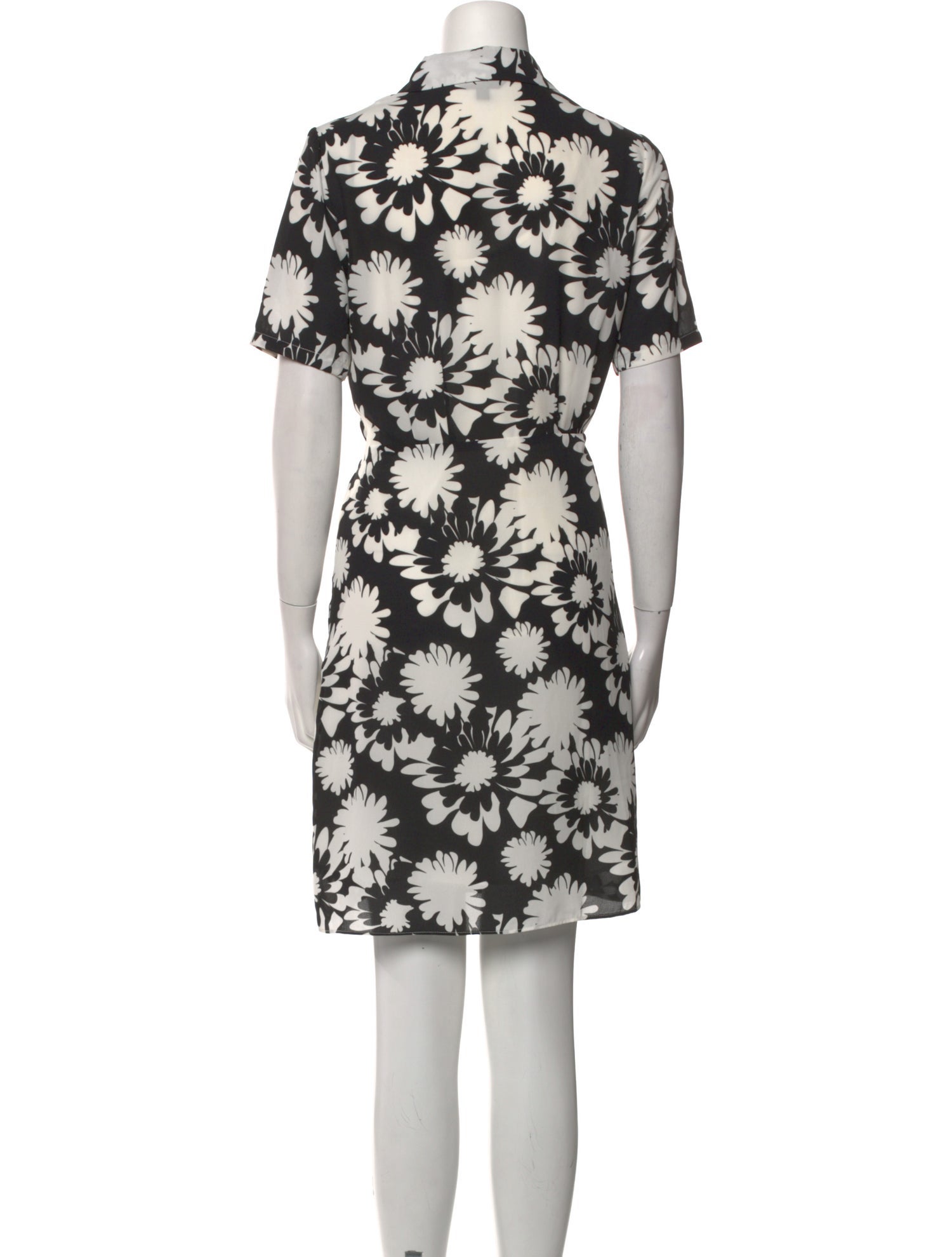 Nicole Miller Floral Print Mini Dress